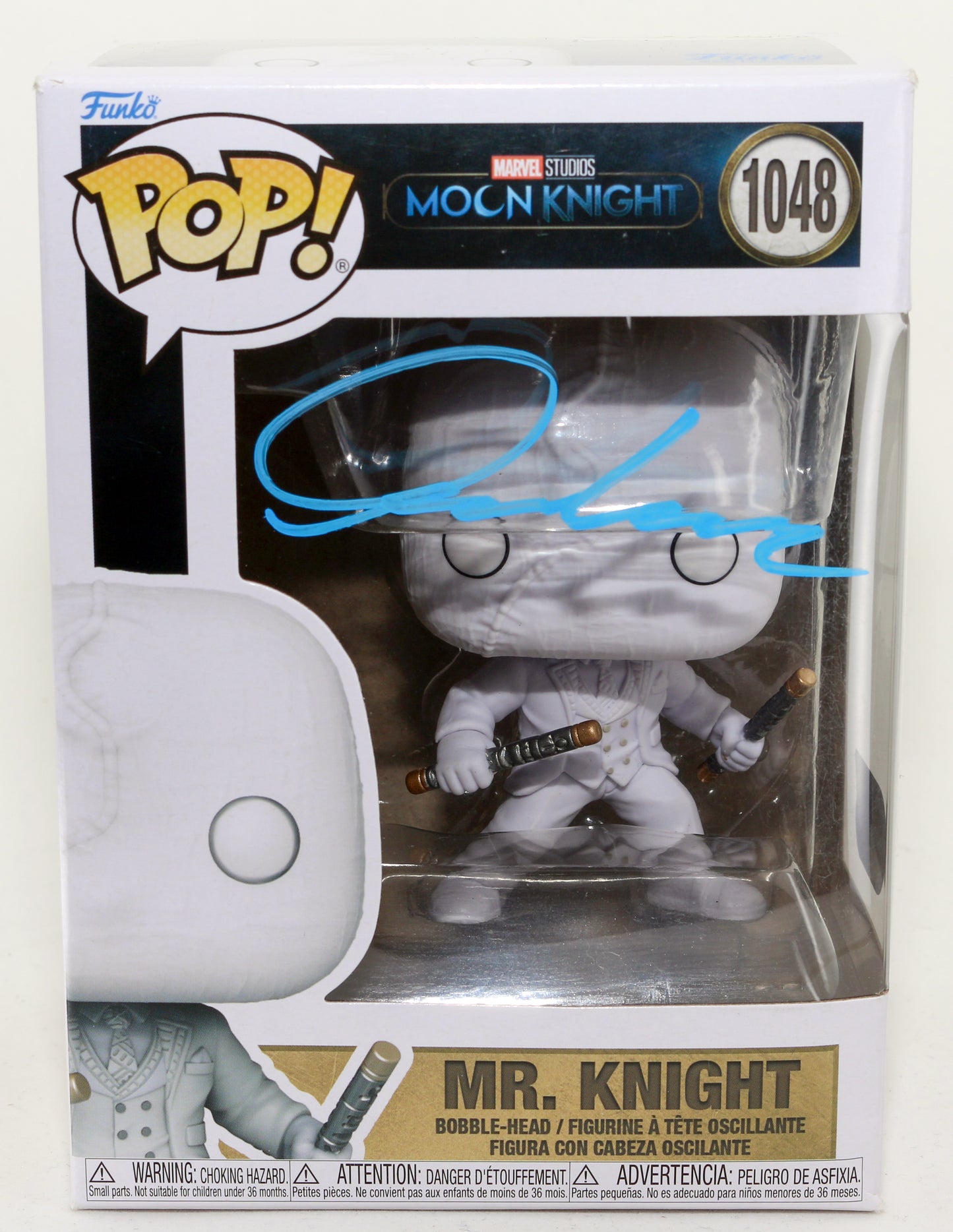 
                  
                    Oscar Isaac as Mr. Knight in Moon Knight (SWAU) Signed POP! Funko #1048
                  
                