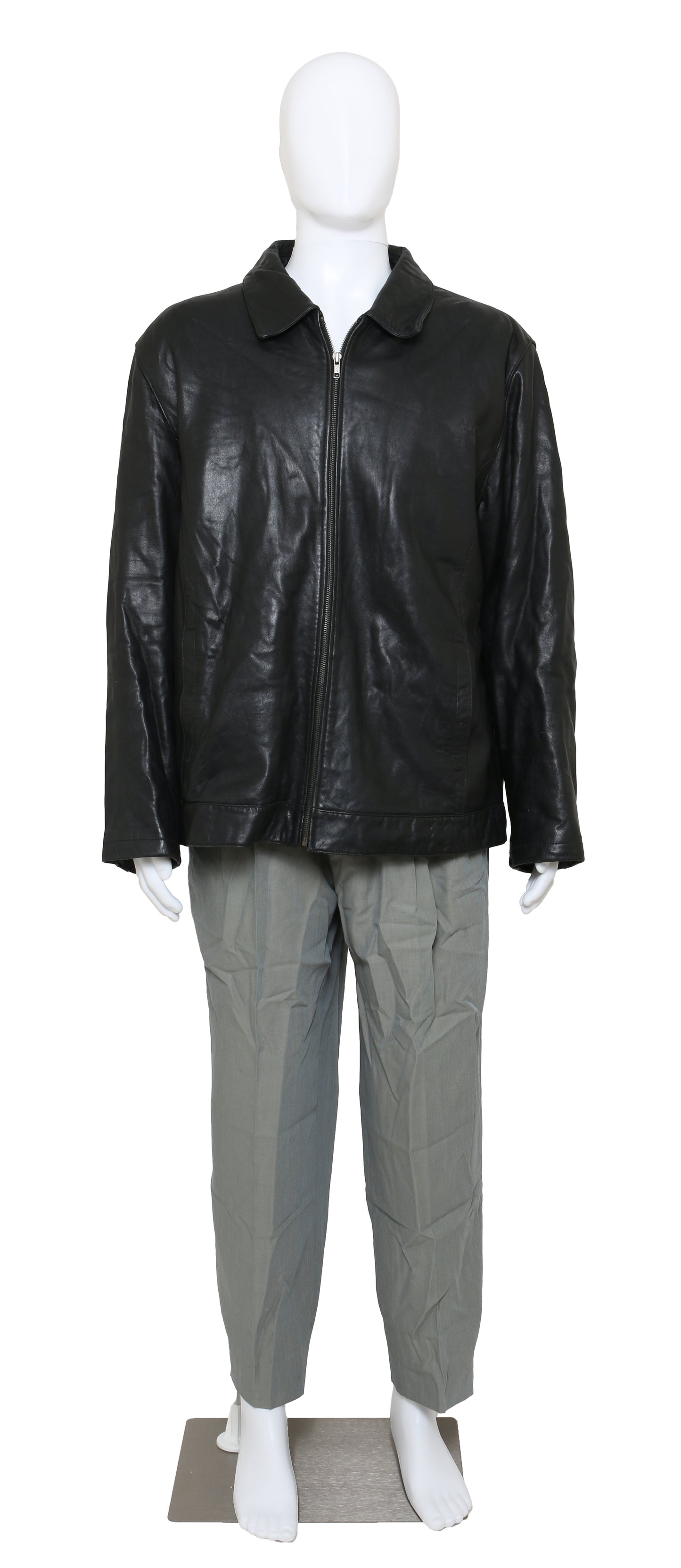 
                  
                    Martin Sheen as Jason Wynn in Spawn Screen Worn Stunt Jacket & Hero Pants Wardrobe - 1997
                  
                