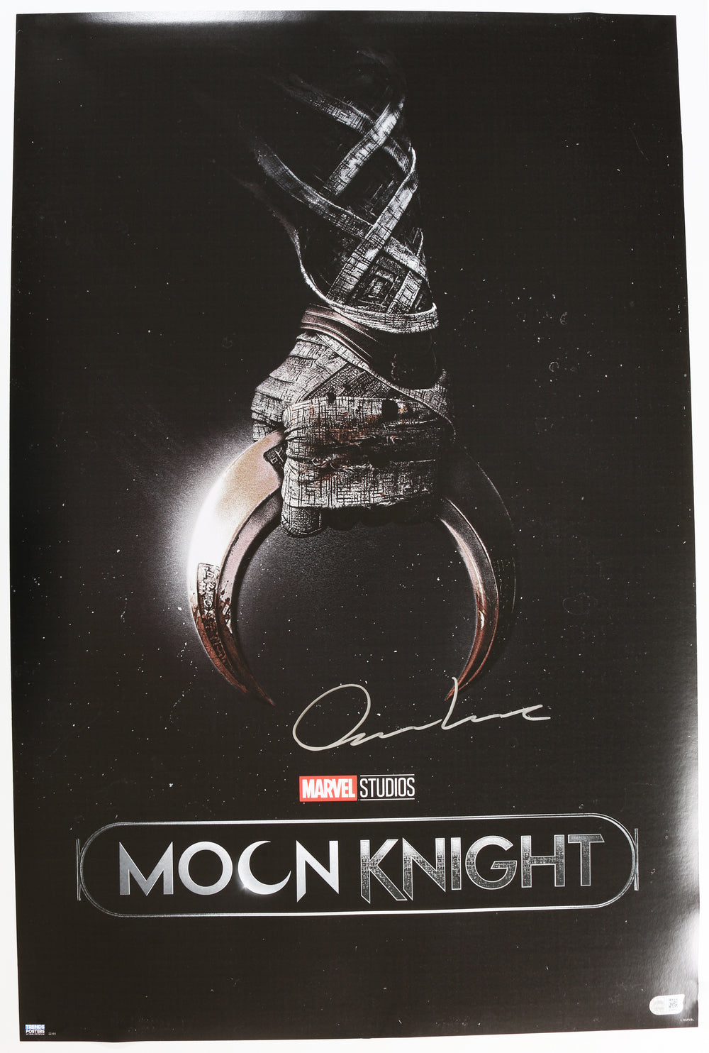 Oscar Isaac as Moon Knight in Moon Knight (SWAU) Signed 22x34 Poster