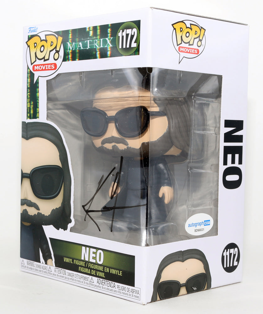 
                  
                    Keanu Reeves as Neo in The Matrix Signed Funko POP! #1172
                  
                