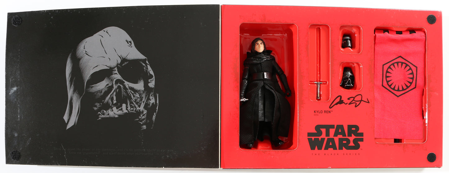 
                  
                    Adam Driver as Kylo Ren in Star Wars: The Force Awakens (Beckett Witnessed) Signed The Black Series San Diego Comic Con 2016 Exclusive Action Figure
                  
                