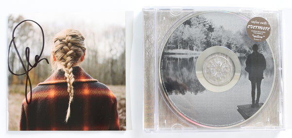 レア❗️Taylor Swift evermore 直筆サイン入りCD Taylor Swift evermore 直筆サイン入りCD