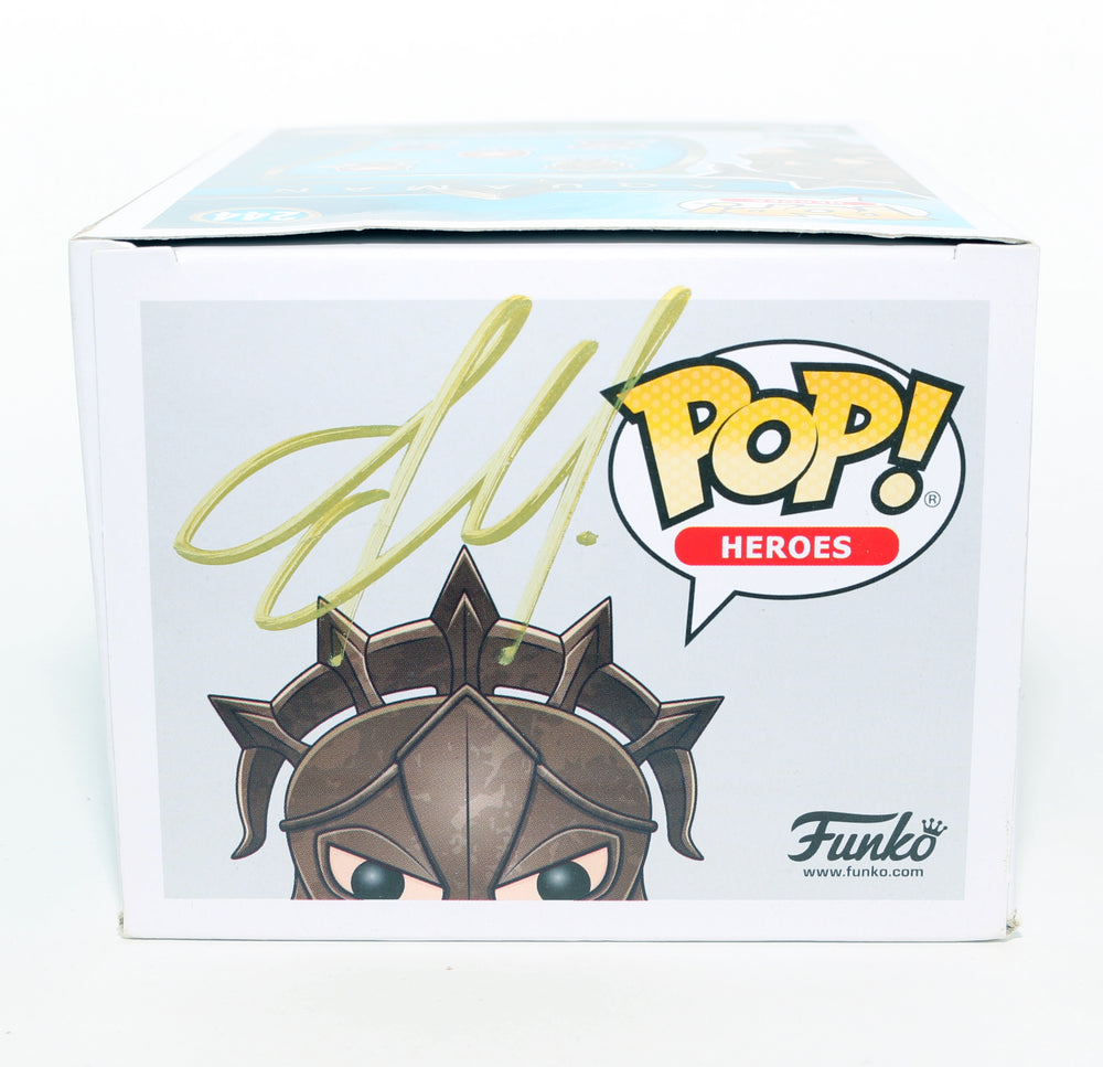 
                  
                    Jason Momoa as Arthur Curry in Aquaman Walmart Exclusive Signed Funko POP! #244 - Signed Twice
                  
                