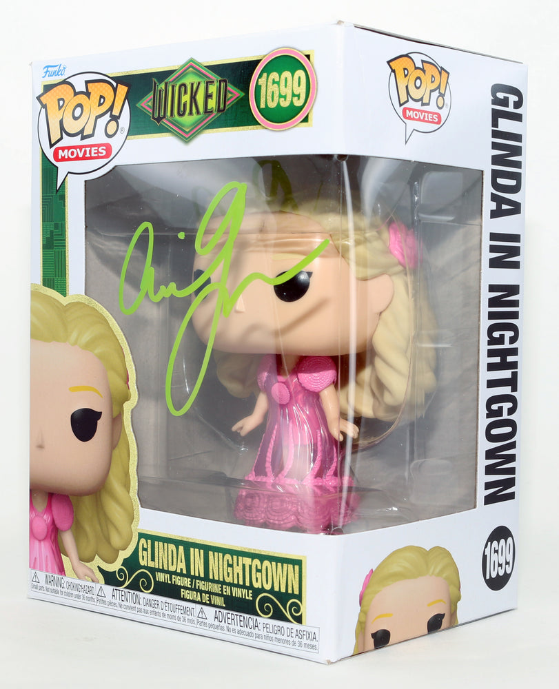 
                  
                    Ariana Grande as Glinda [Nightgown] in Wicked Signed Funko POP! #1699
                  
                