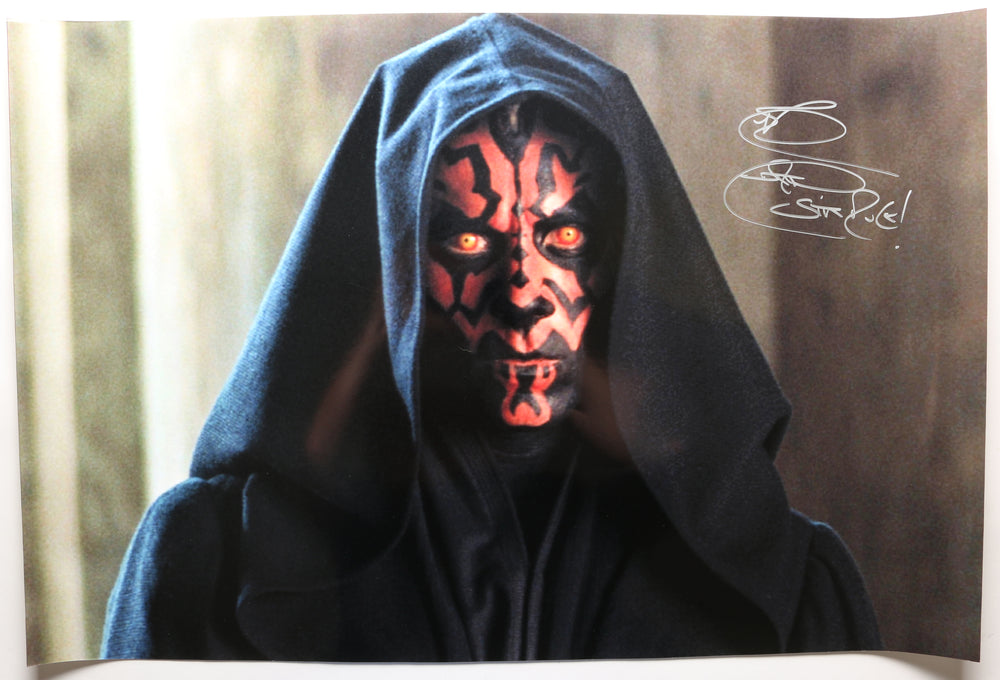 Ray Park as Darth Maul in Star Wars Episode I: The Phantom Menace Signed 30x20 Poster