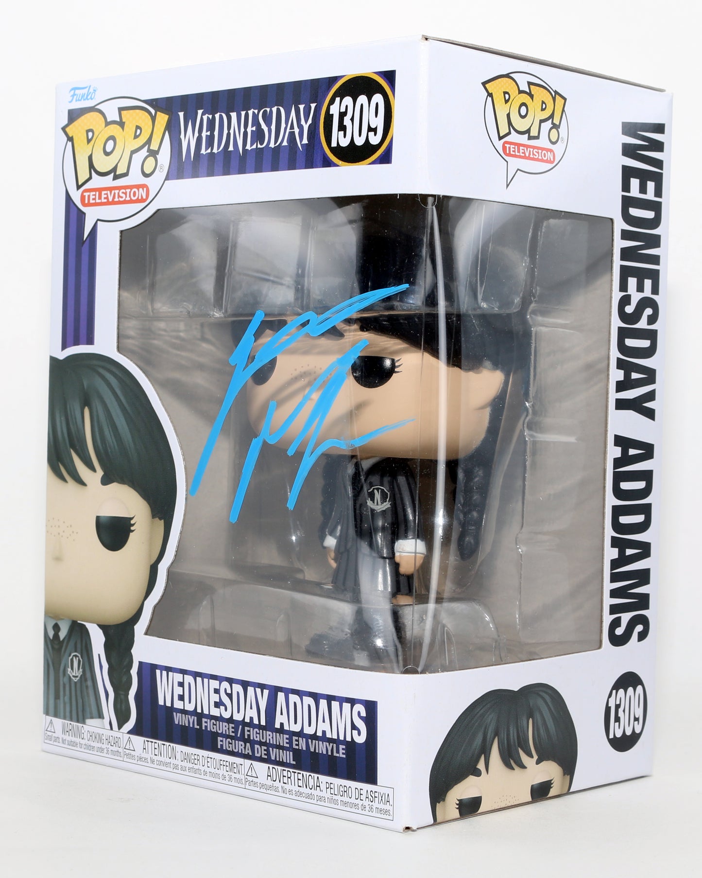 
                  
                    Jenna Ortega as Wednesday Addams in Wednesday Signed Funko POP! #1309
                  
                