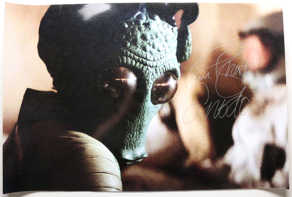 Paul Blake as Greedo in Star Wars: A New Hope Signed 20x30 Poster with Character Name