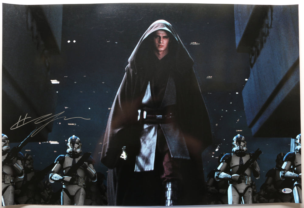 Hayden Christensen as Anakin Skywalker in Star Wars Episode III: Revenge of the Sith Signed 20x30 Poster
