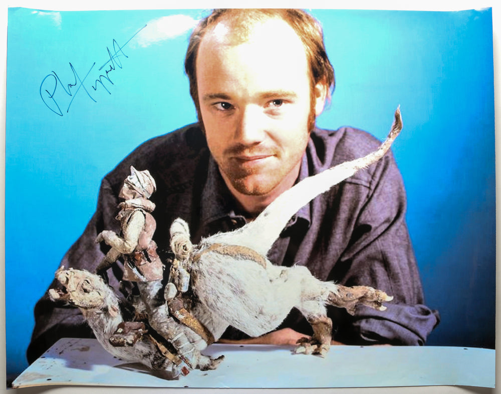 Phil Tippett ILM Visual Effects Artist for Star Wars: The Empire Strikes Back Signed 23x30 Poster