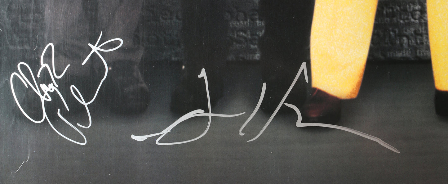 
                  
                    The Usual Suspects 27x40 Poster Cast Signed by Gabriel Byrne, Chazz Palminteri, Kevin Pollak, & Dan Hedaya
                  
                