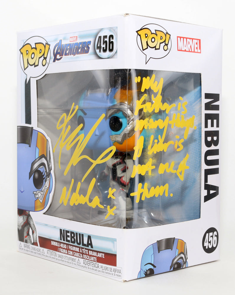 
                  
                    Karen Gillan as Nebula in Avengers: Endgame Signed Funko POP! #456 with Character Name & Quote
                  
                