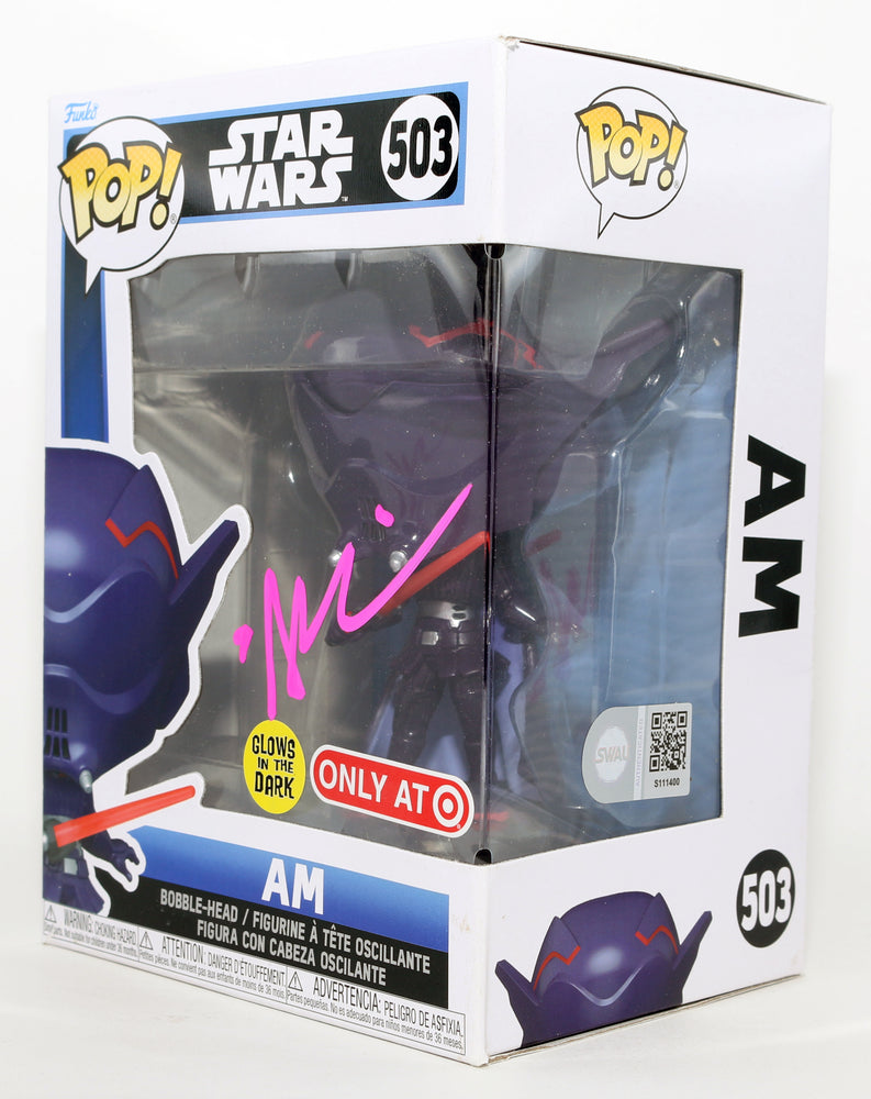 
                  
                    Alison Brie as AM in Star Wars: Vision GITD Target Exclusive (SWAU) Signed Funko POP! #503
                  
                