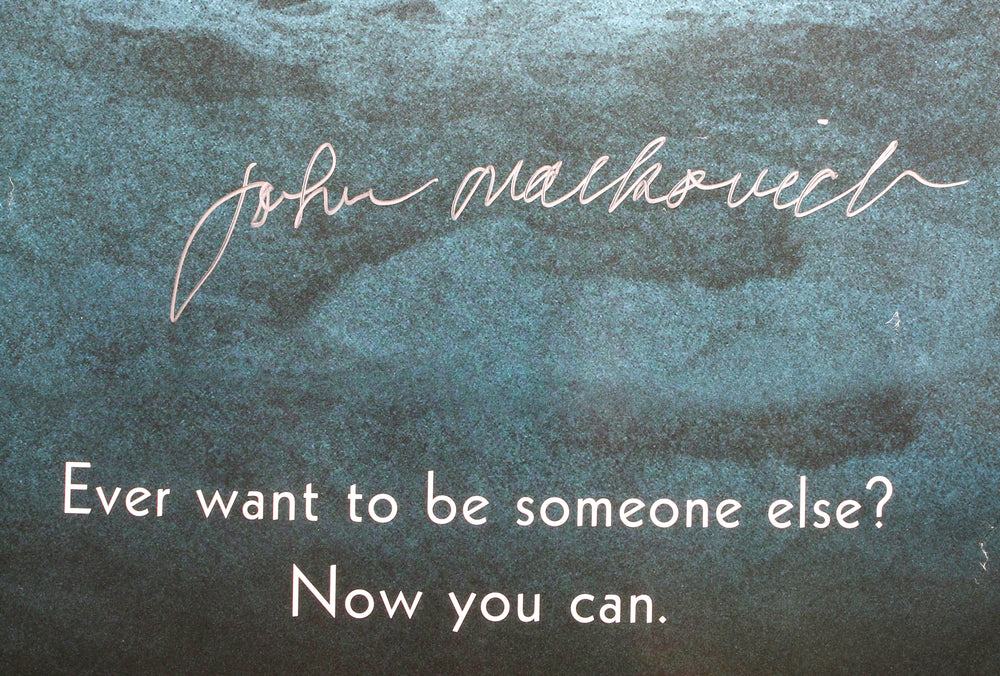 
                  
                    Being John Malkovich 27x40 Double Sided Poster Signed by John Malkovich
                  
                