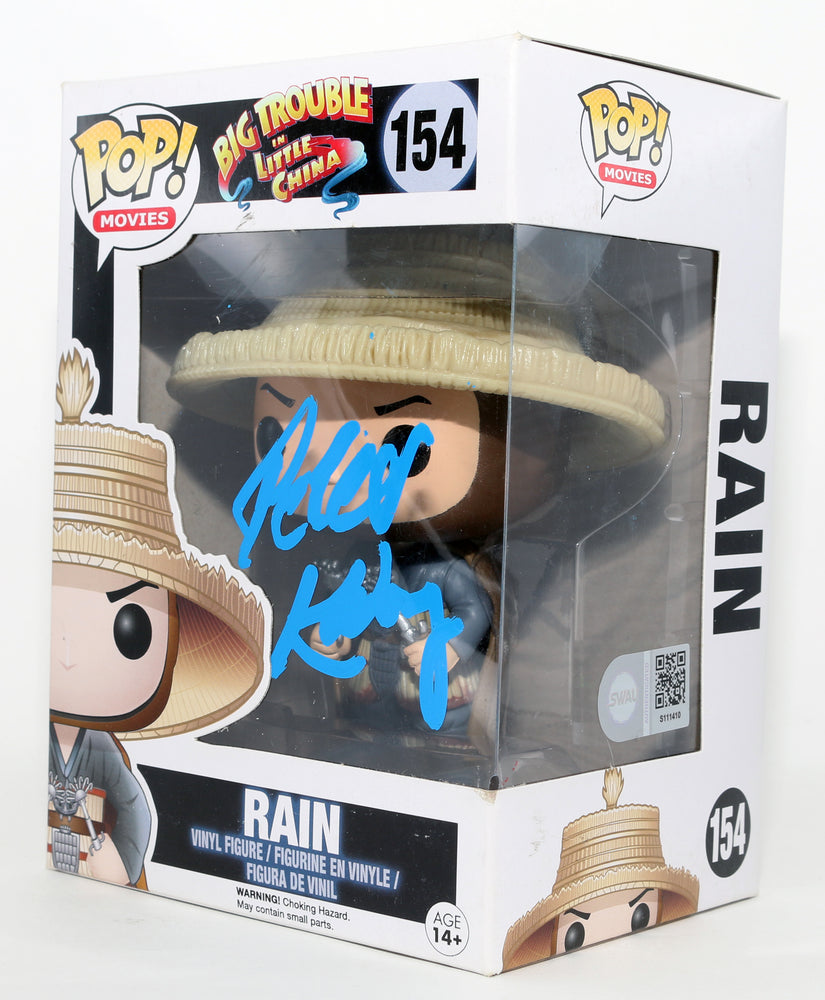 
                  
                    Peter Kwong as Rain in Big Trouble in Little China (SWAU) Signed Funko POP! #154
                  
                