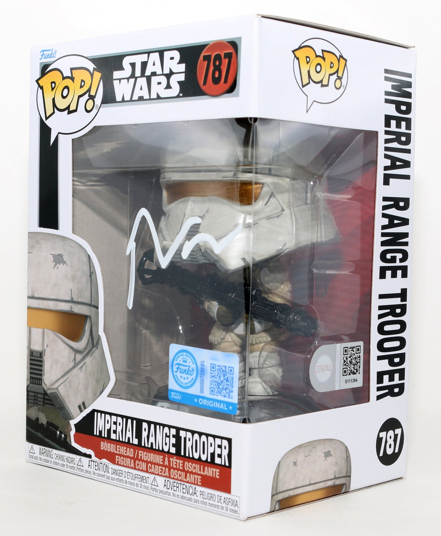 
                  
                    Tony Gilroy Creator of Star Wars: Andor (SWAU) Signed Funko POP! #787
                  
                