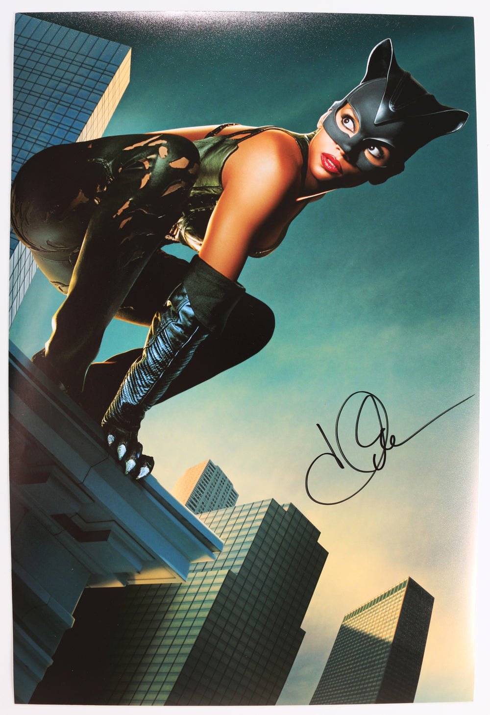 Halle Berry as Patience Phillips / Catwoman in Catwoman Signed 12x18 Photo
