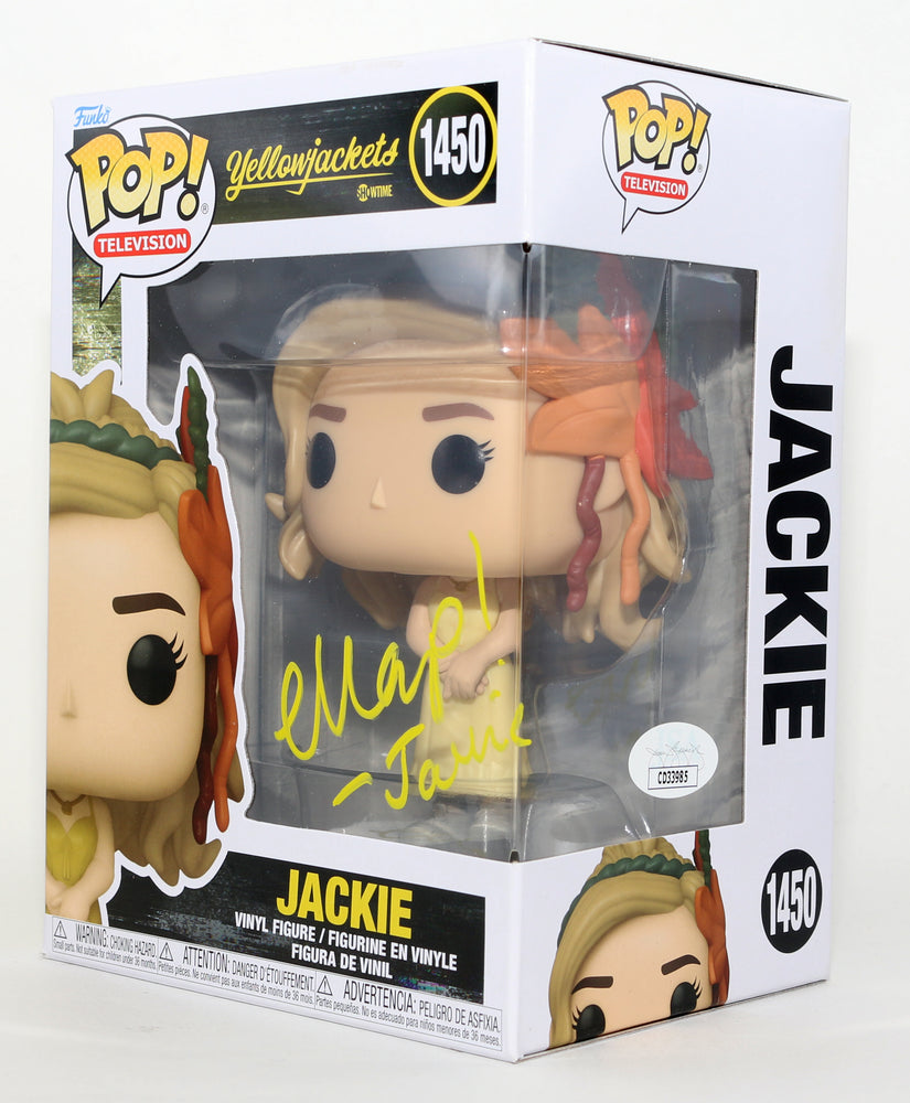
                  
                    Ella Purnell as Jackie in Yellowjackets (JSA) Signed Funko POP! #1450 with Character Name
                  
                