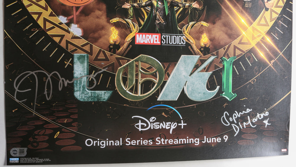 ロキ　トムヒドルストン　直筆サイン入り　ミニポスター　SWAU ロキ トムヒドルストン 直筆サイン入り ミニポスター SWAU Loki