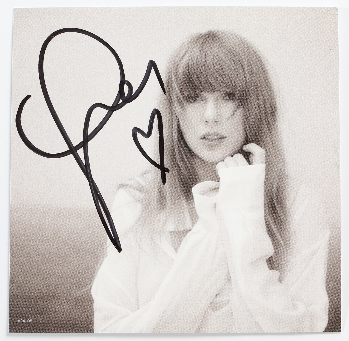 
                  
                    The Tortured Poets Department 2024 CD Album Insert Signed by Taylor Swift
                  
                
