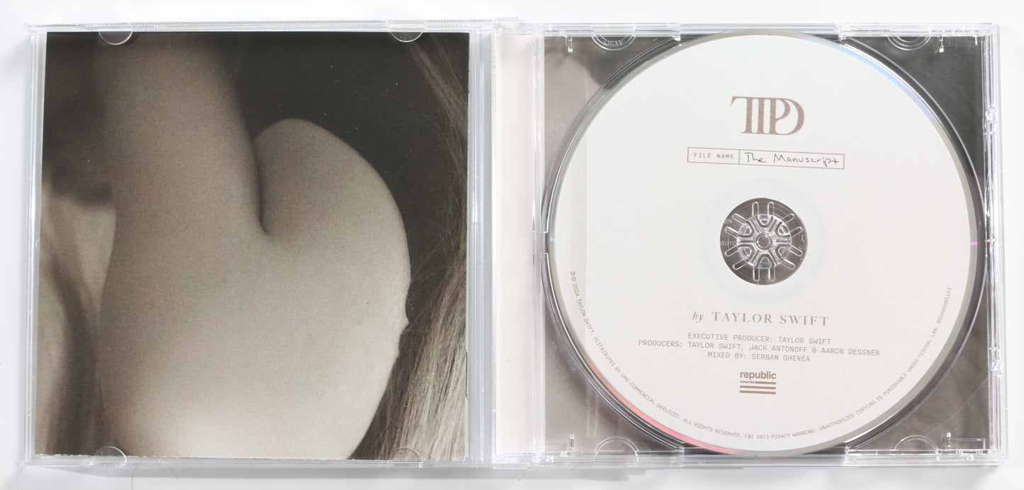 
                  
                    The Tortured Poets Department 2024 CD Album Insert Signed by Taylor Swift
                  
                