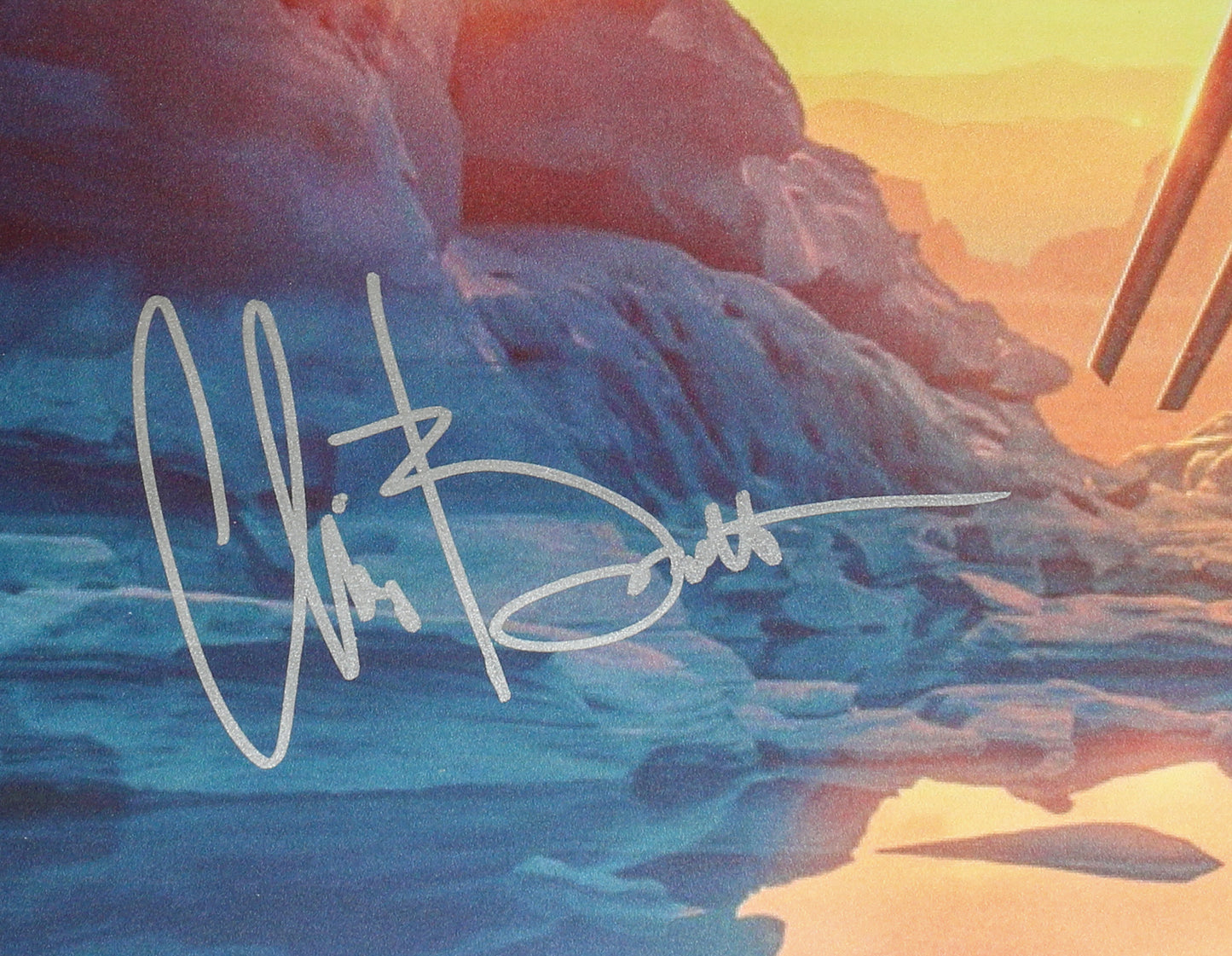
                  
                    Star Wars: The Mandalorian 27x40 Poster (SWAU) Cast Signed by Lateef Crowder, Brendan Wayne, Bill Burr, Gina Carano, Misty Rosas, Chris Bartlett, Timothy Olyphant, & Ming-Na Wen
                  
                