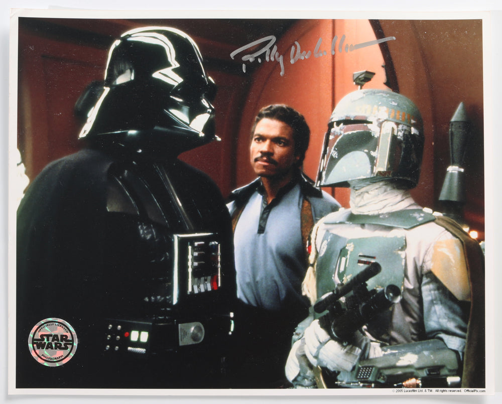 Billy Dee Williams as Lando Calrissian in Star Wars: Return of the Jedi (Official Pix) Signed 8x10 Photo