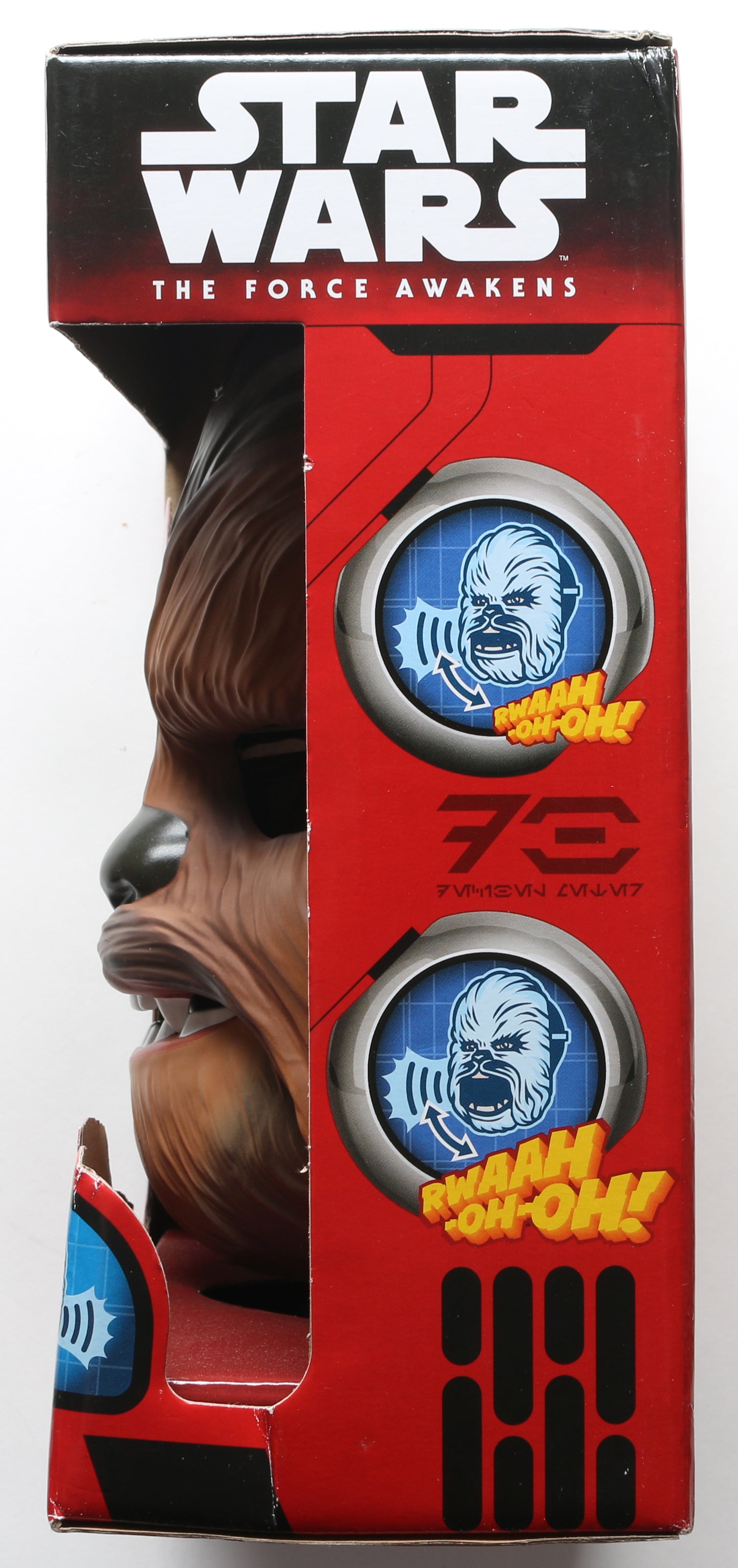 
                  
                    Peter Mayhew as Chewbacca in Star Wars: The Force Awakens (Steiner) Signed Electronic Mask
                  
                