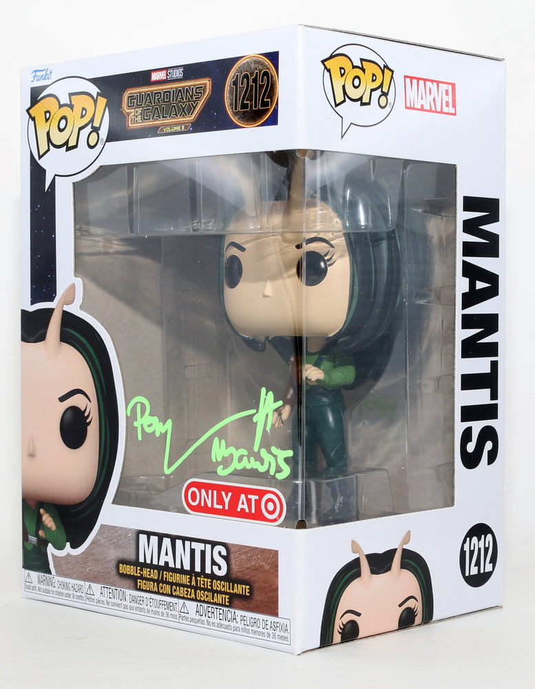 
                  
                    Pom Klementieff as Mantis in Guardians of the Galaxy Vol. 3 Target Exclusive Signed Funko POP! #1212 with Character Name
                  
                