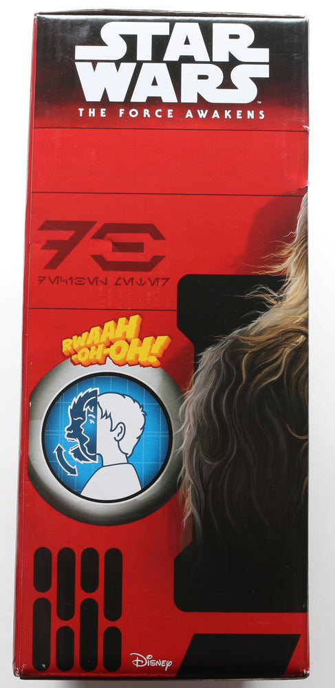 
                  
                    Peter Mayhew as Chewbacca in Star Wars: The Force Awakens (Steiner) Signed Electronic Mask
                  
                