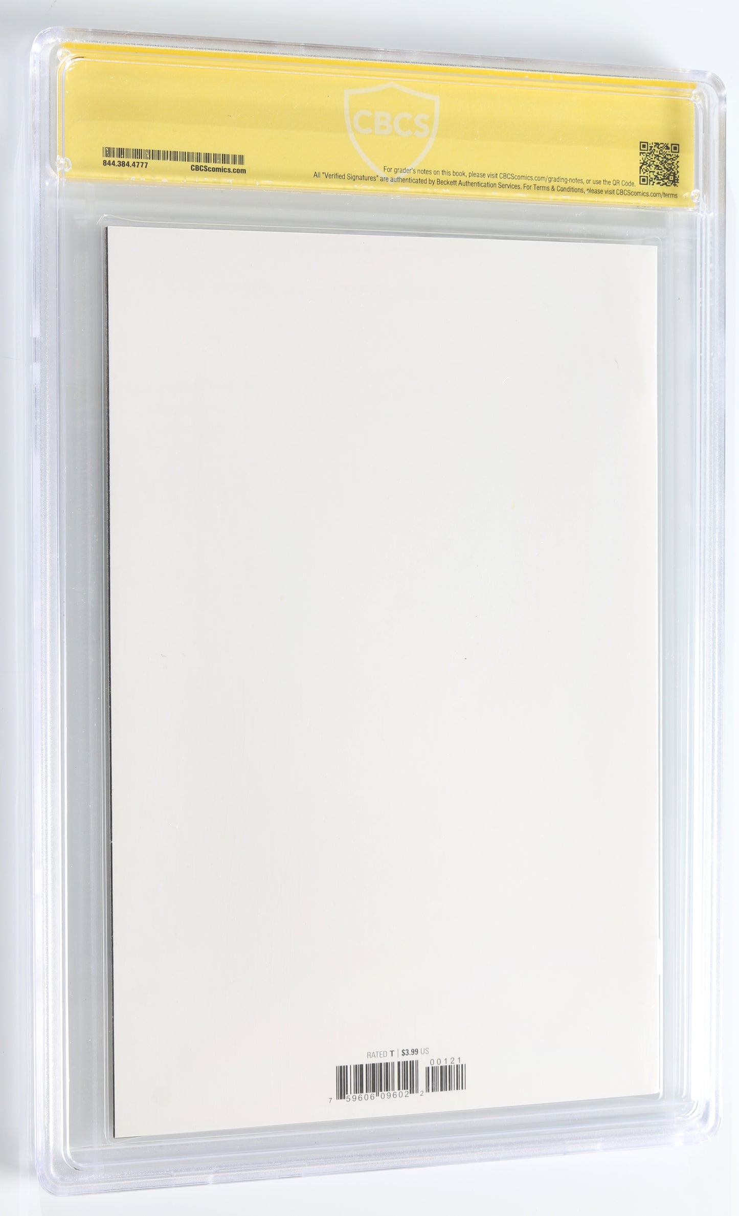 
                  
                    Star Wars: Bounty Hunters #1 Blank Variant - Signed by Carey Jones as Krrsantan with Character Name & Original Artwork by Luis Bravo (CBCS Witnessed Signature & ART) 2020
                  
                