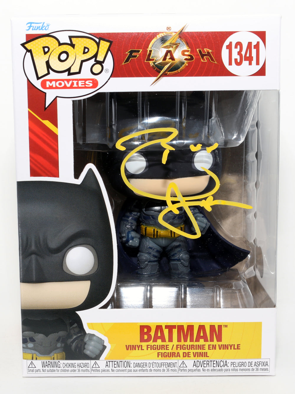 Ben Affleck as Batman in The Flash (Beckett) Signed Funko POP! #1341