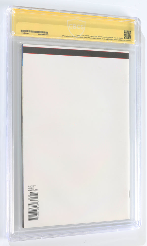 
                  
                    Daredevil #600 Blank Variant - Signed by Deborah Ann Woll as Karen Page & Original Artwork by Luis Bravo (CBCS Witnessed Signature & ART) 2018
                  
                