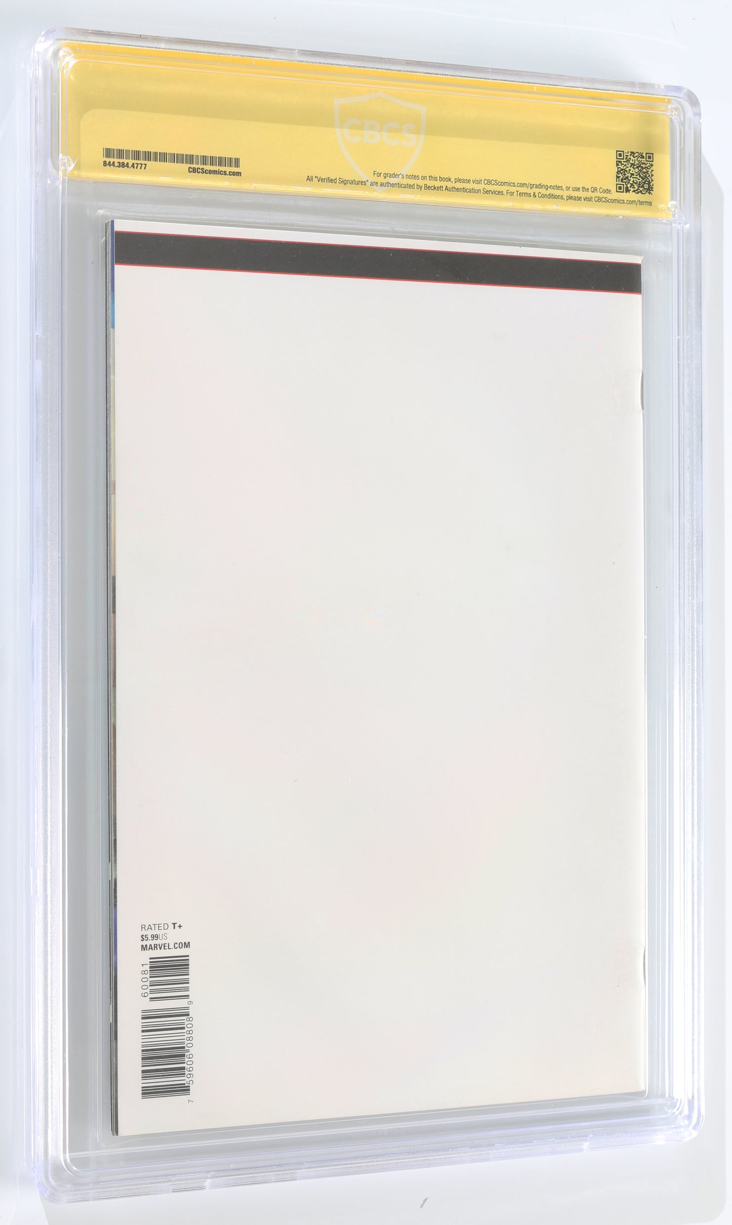
                  
                    Daredevil #600 Blank Variant - Signed by Deborah Ann Woll as Karen Page & Original Artwork by Luis Bravo (CBCS Witnessed Signature & ART) 2018
                  
                