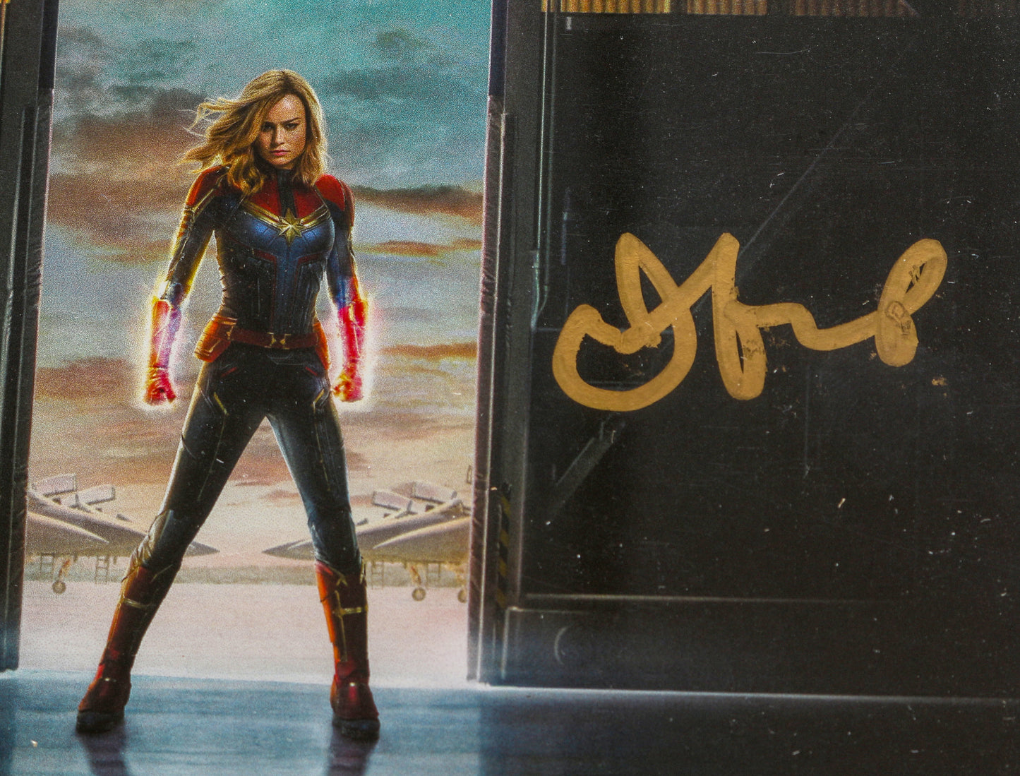 
                  
                    Captain Marvel #1 - Movie Variant Photo Cover - Signed by Brie Larson (CGC Signature Series 9.6) 2019
                  
                