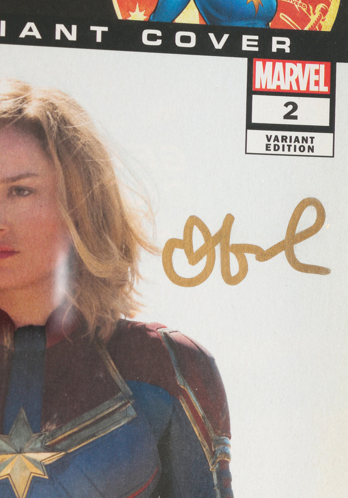 
                  
                    Captain Marvel #2 - Movie Variant Photo Cover - Signed by Brie Larson (CGC Signature Series 9.4) 2019
                  
                