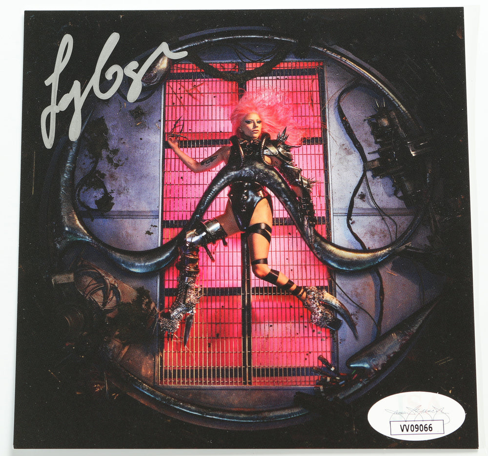 Dawn Of Chromatica CD Album Insert (JSA) Signed by Lady Gaga