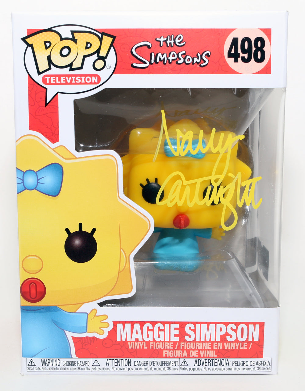 Nancy Cartwright as Maggie in The Simpsons Signed Funko POP! #498