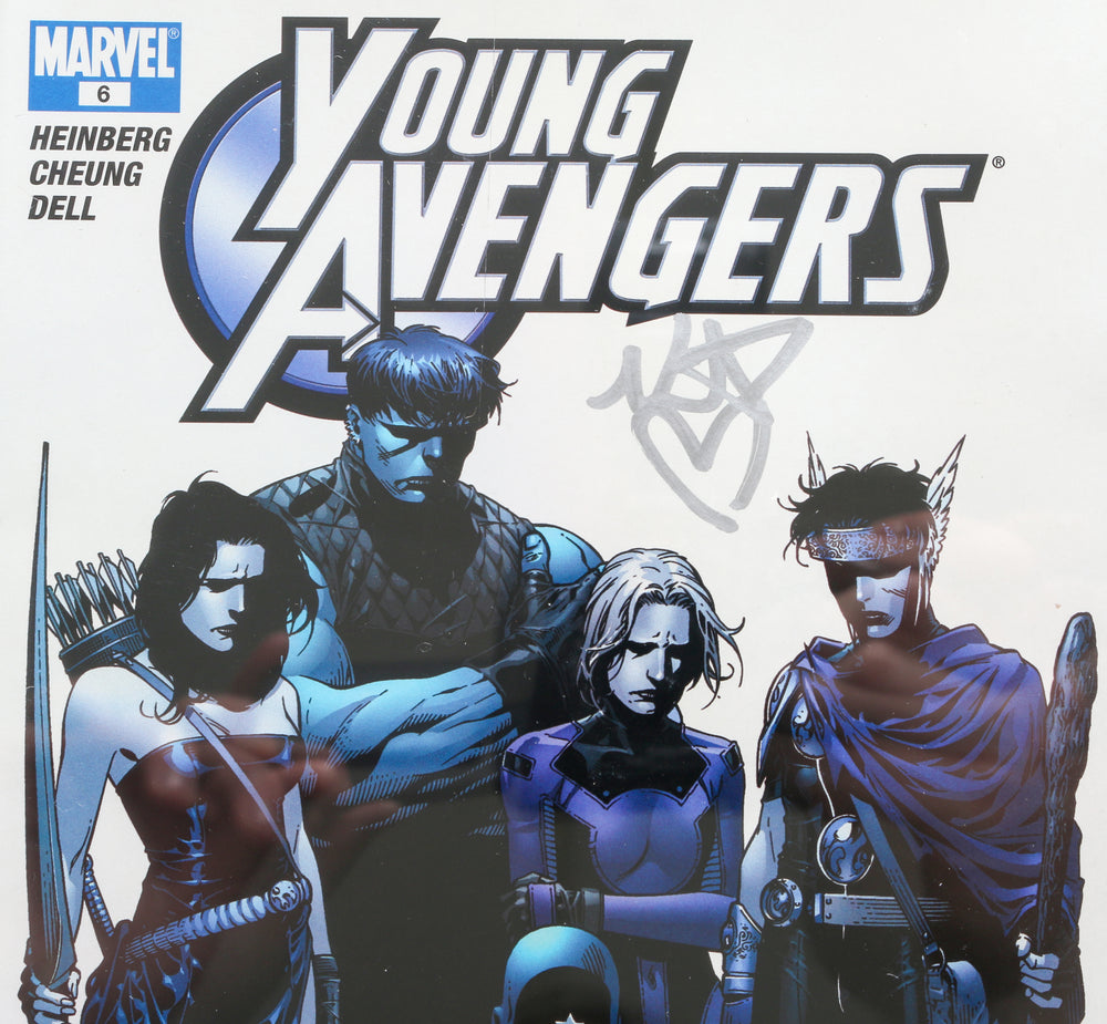 
                  
                    Young Avengers #6 - Signed by Kathryn Newton (CGC Signature Series 9.6) 2005
                  
                