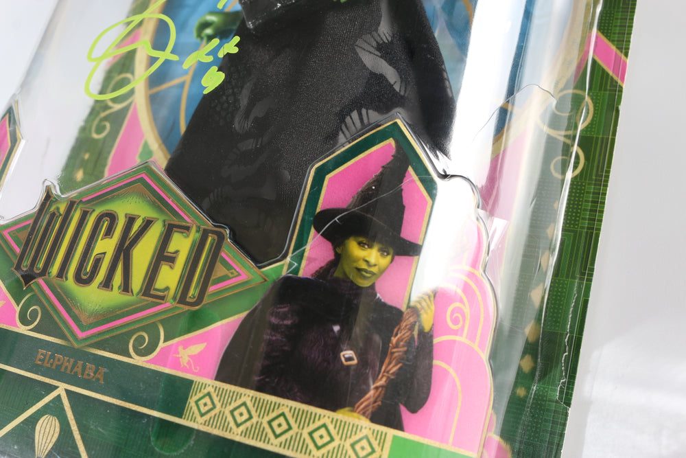 
                  
                    Cynthia Erivo as Elphaba in Wicked Signed Mattel Singing Action Figure Doll
                  
                
