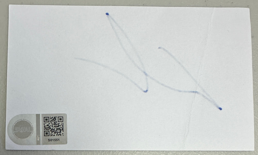 
                  
                    George Lucas Creator of Star Wars & Indiana Jones (SWAU Authenticated) Signed 5x3 Index Card
                  
                