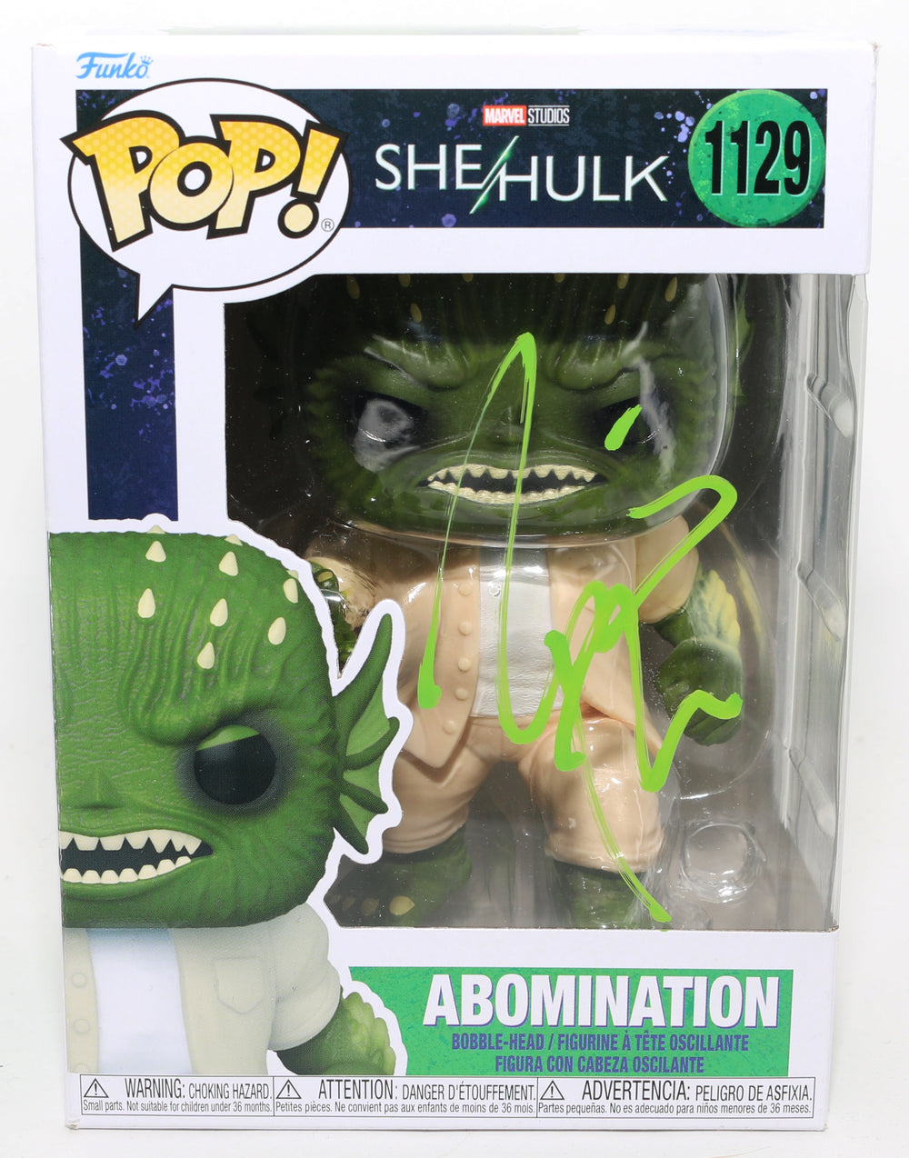 Tim Roth as Abomination in She-Hulk Signed Funko POP! #1129