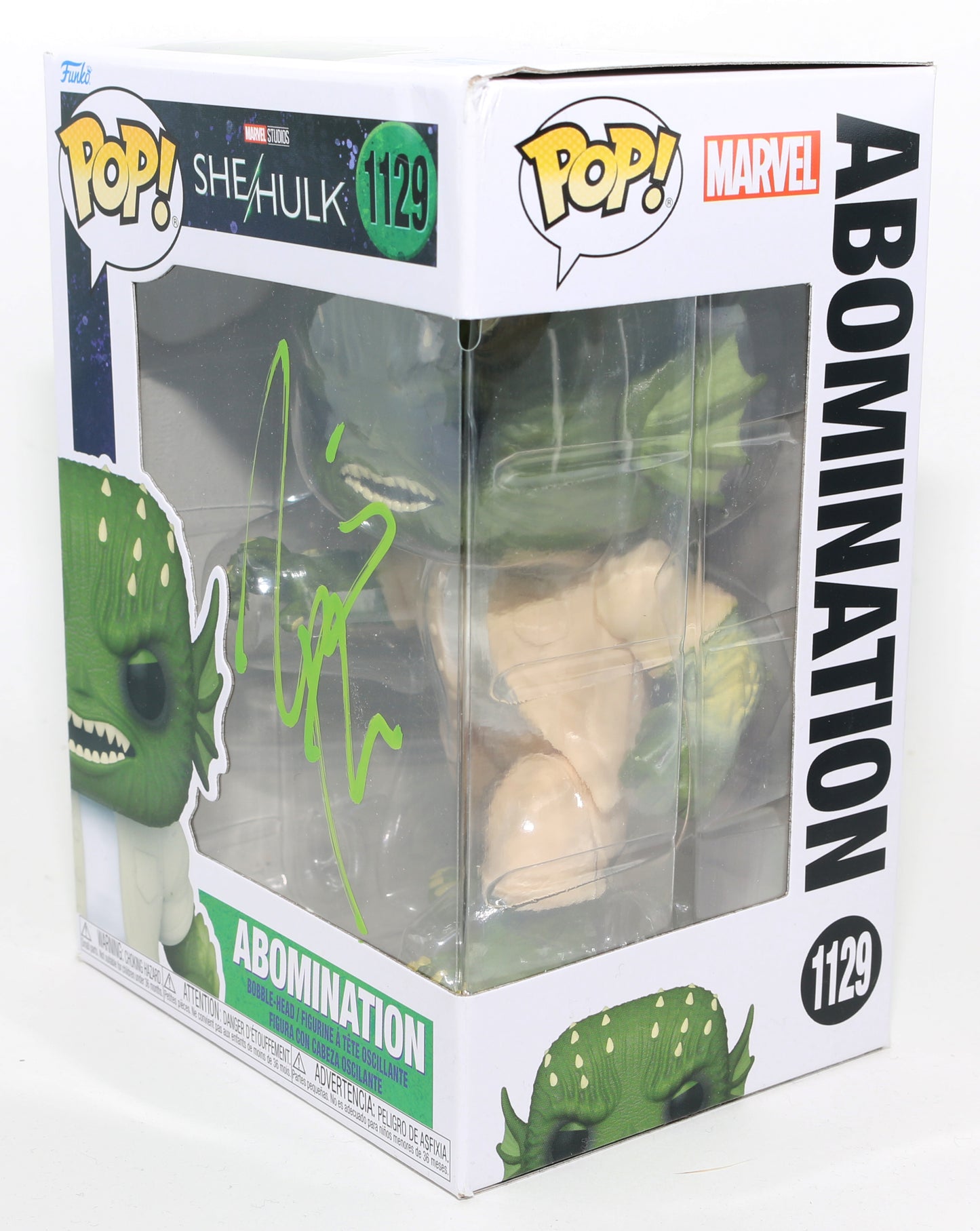 
                  
                    Tim Roth as Abomination in She-Hulk Signed Funko POP! #1129
                  
                