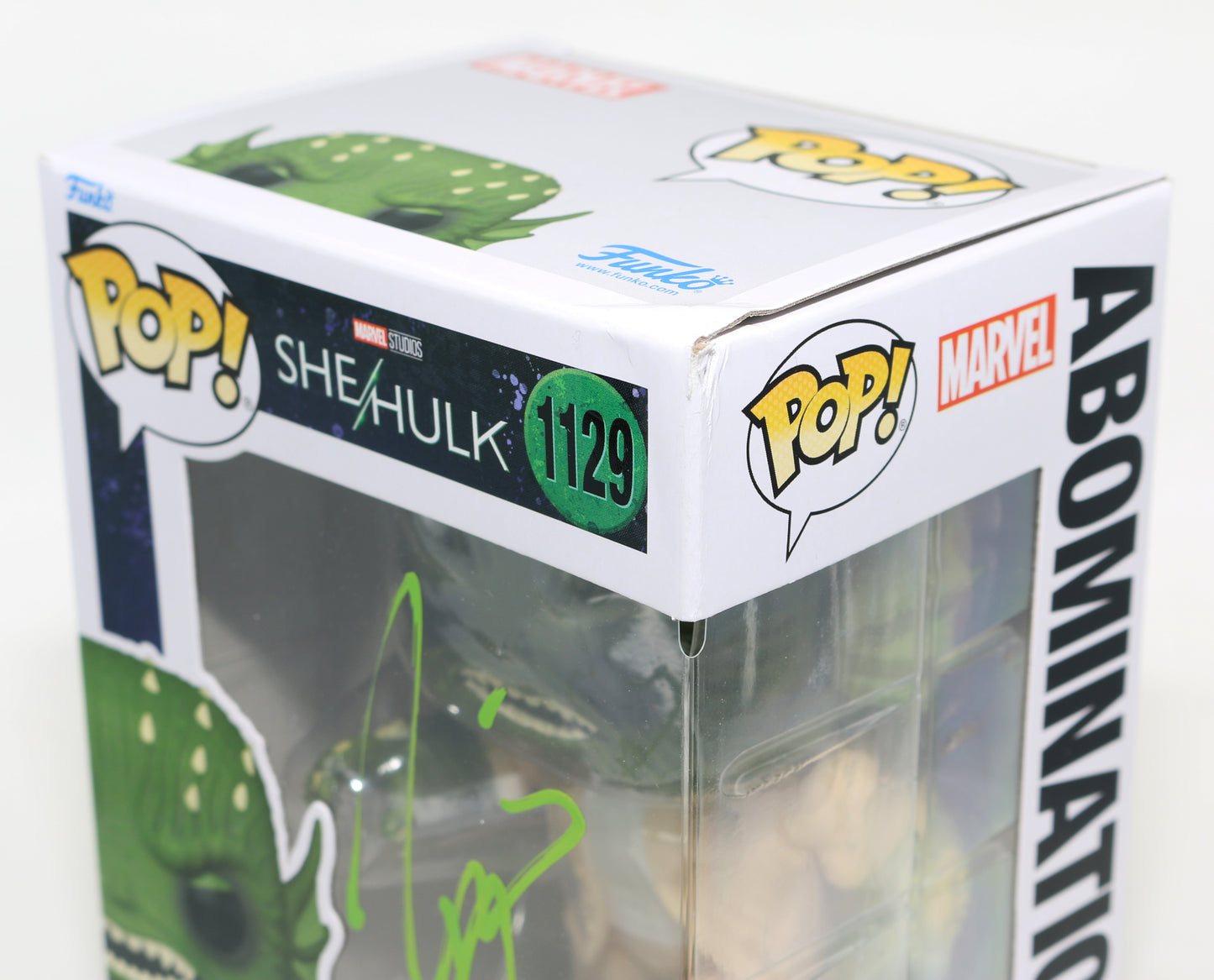 
                  
                    Tim Roth as Abomination in She-Hulk Signed Funko POP! #1129
                  
                