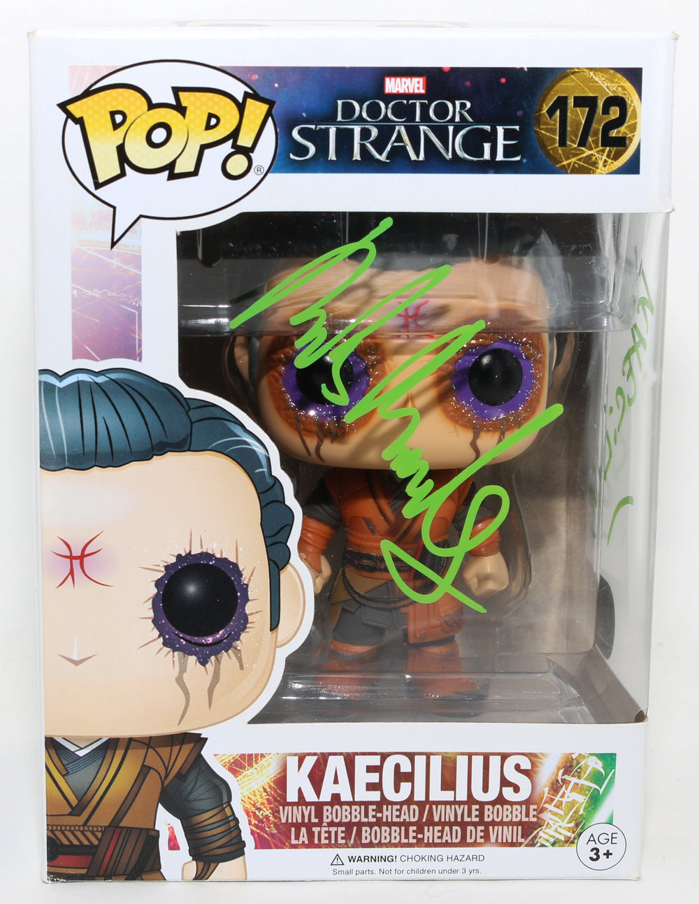 Mads Mikkelsen as Kaecilius in Doctor Strange (SWAU) Signed Funko POP! #172