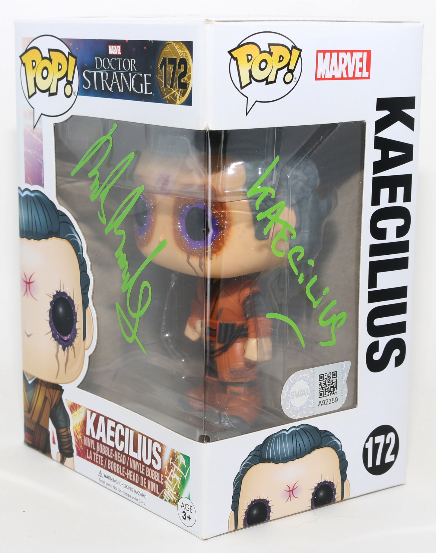 
                  
                    Mads Mikkelsen as Kaecilius in Doctor Strange (SWAU) Signed Funko POP! #172
                  
                