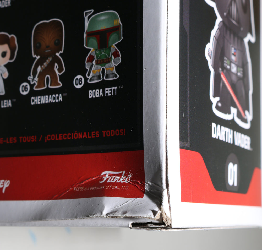 
                  
                    Hayden Christensen as Darth Vader in Star Wars (SWAU) Signed Funko POP! #01
                  
                
