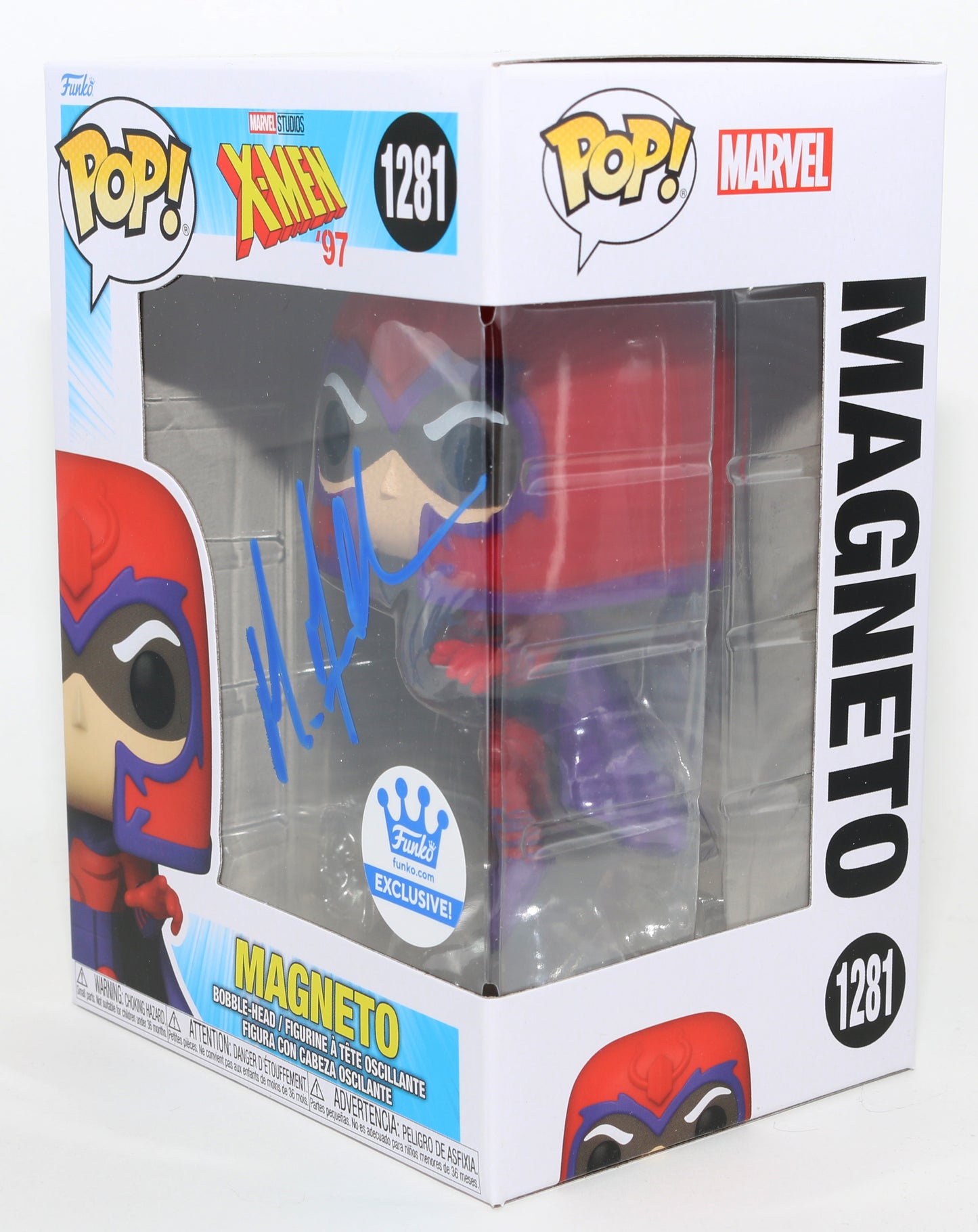 
                  
                    Michael Fassbender as Magneto in X-Men Funko Store Exclusive Signed Funko POP! #1281
                  
                