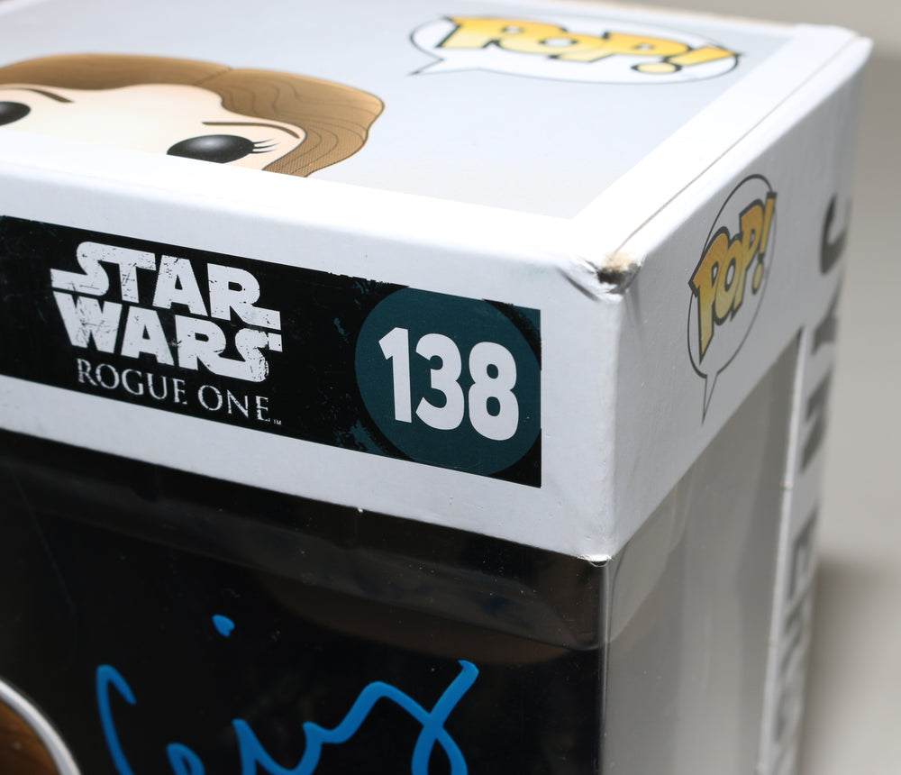 
                  
                    Felicity Jones as Jyn Erso in Rogue One: A Star Wars Story (SWAU) Signed Funko POP!
                  
                