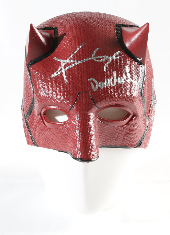 
                  
                    Charlie Cox as Matt Murdock in Daredevil Signed Prop Replica Mask
                  
                
