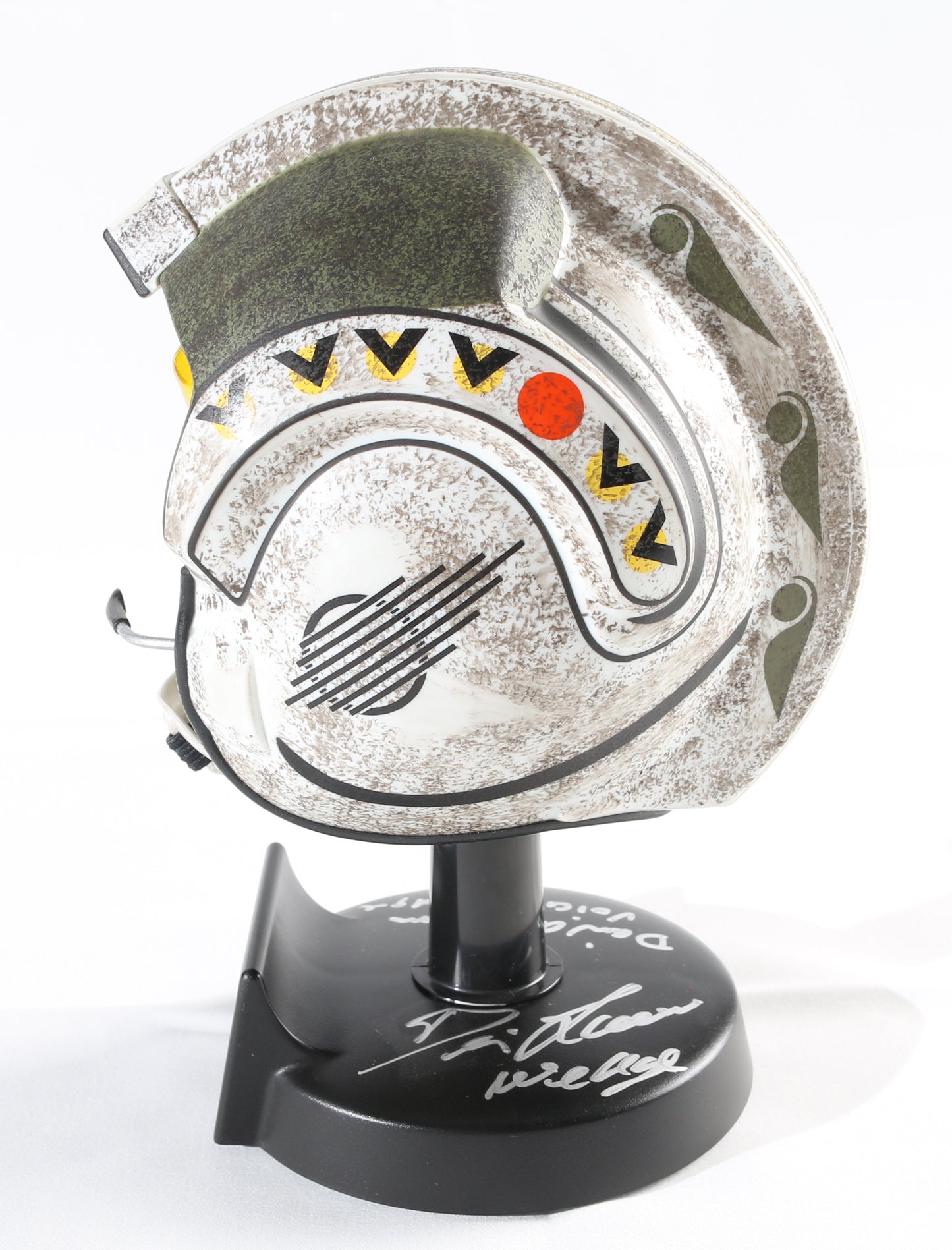 
                  
                    David Ankrum & Denis Lawson as Wedge Antilles in Star Wars: A New Hope Master Replicas Scaled Prop Replica Mini Helmet with Character Names
                  
                